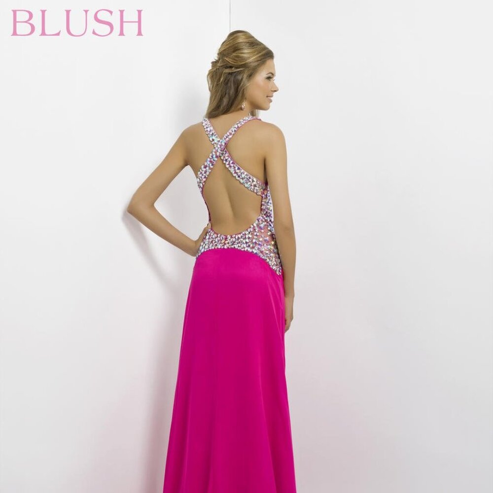 Blush Prom 9708 Size 8 - Picture 3 of 12